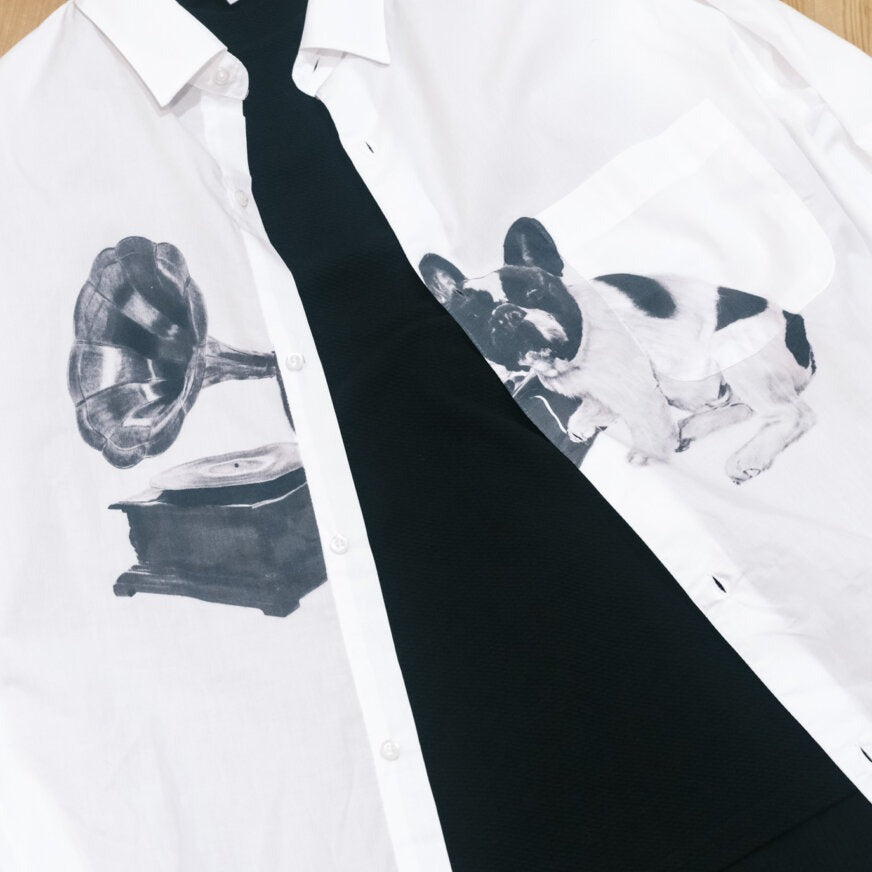 White Shirt【ARAN(TATTOO STUDIO YAMADA) × FRENCH BULLDOG LIFE】