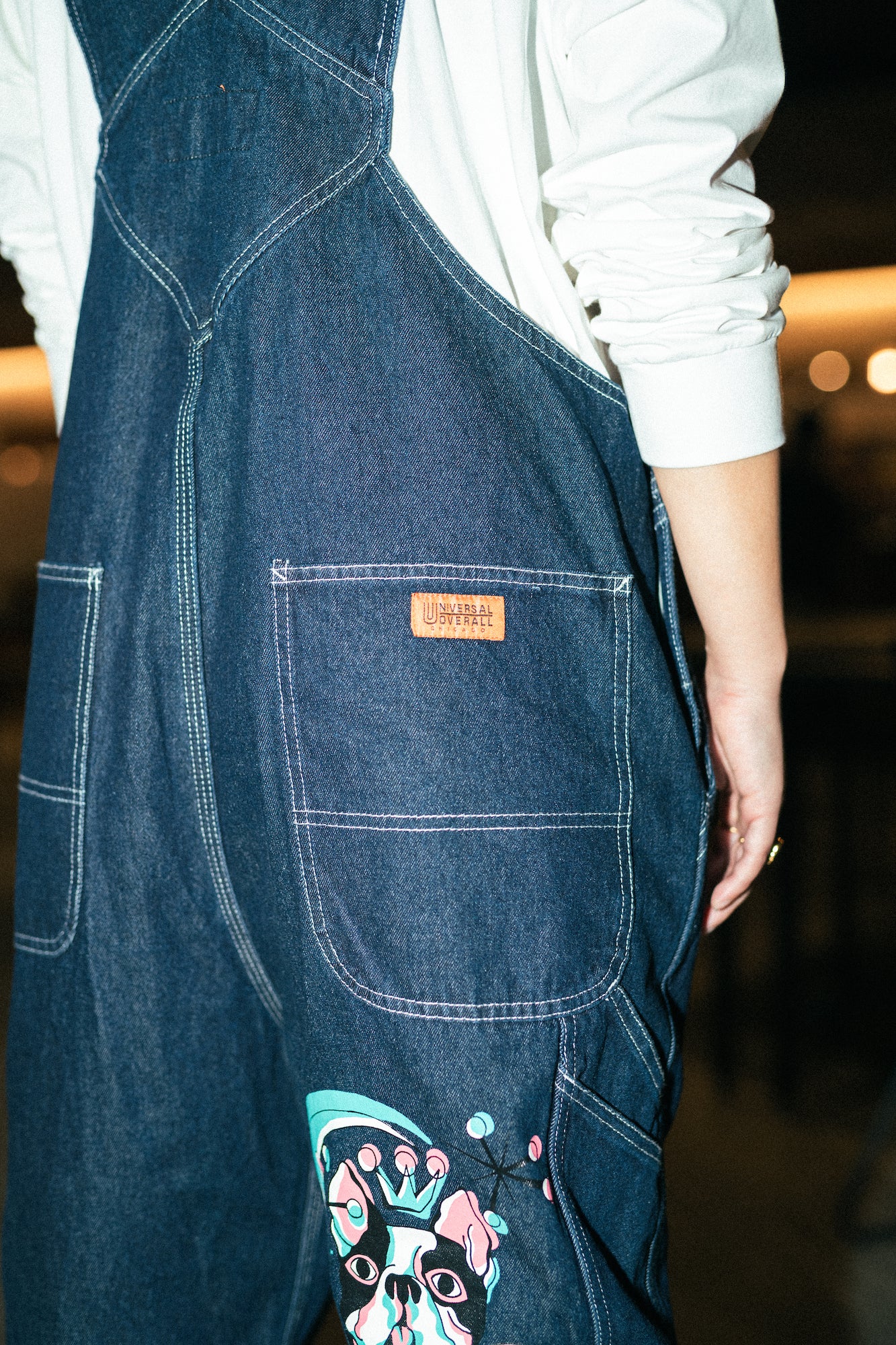 FBオーバーオール【UNIVERSAL OVERALL × W-OKI TATOO(KENTA) × FRENCH