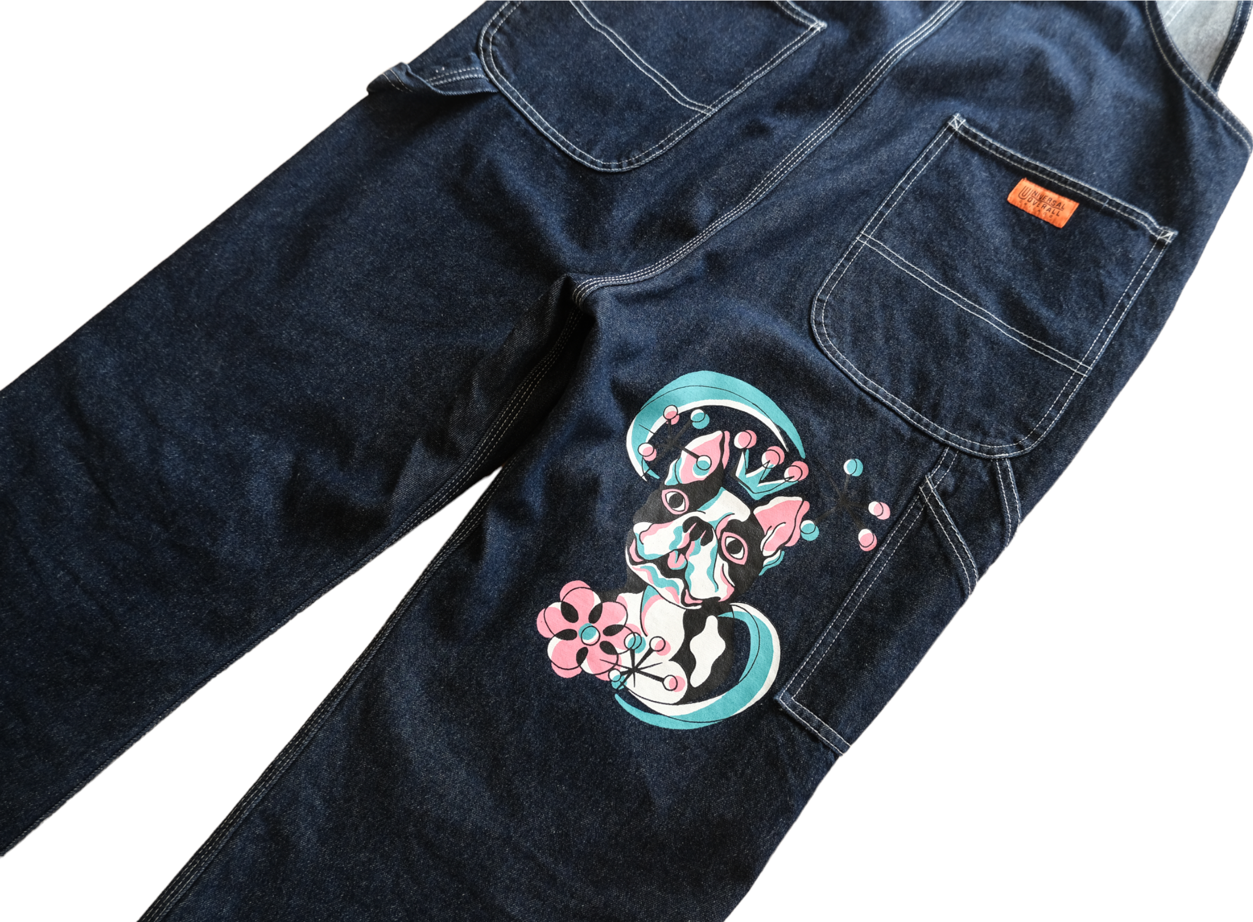 FBオーバーオール【UNIVERSAL OVERALL × W-OKI TATOO(KENTA) × FRENCH